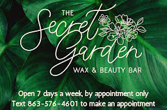 The Secret Garden Wax & Beauty Bar logo