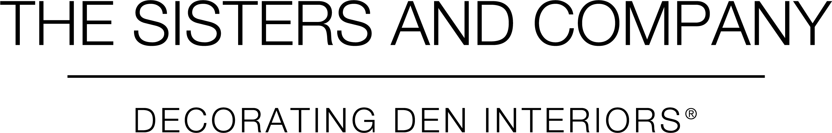 THE SISTERS AND COMPANY, Decorating Den Interiors logo