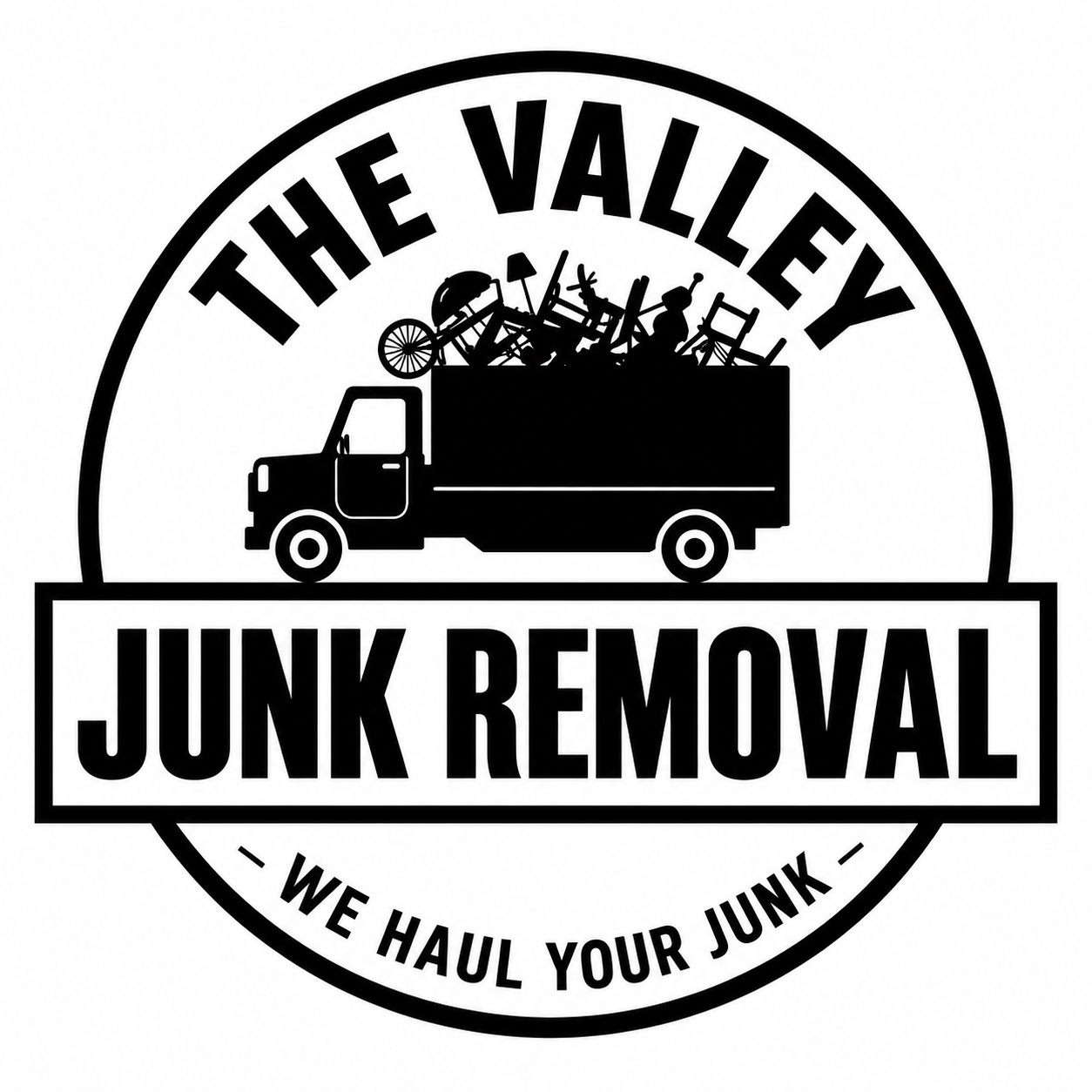 The Valley Junk Removal logo