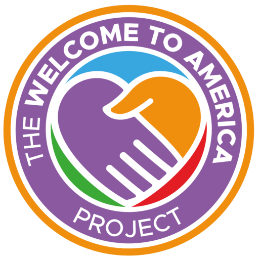 The Welcome to America Project logo