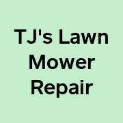 TJ's Lawn Mower Repair logo