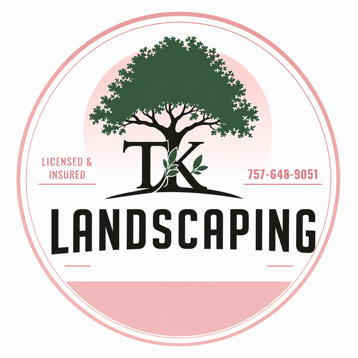 Tk’s Landscaping logo