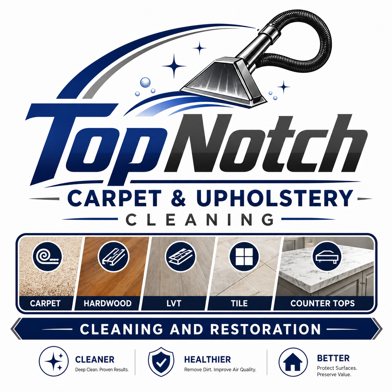 TopNotch Carpet & Upholstery Cleaning logo