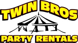 Twin Bros Party Rentals logo