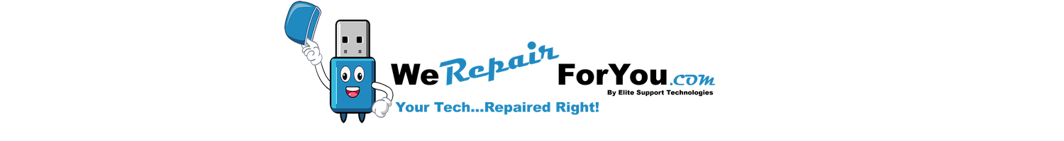 We Repair For You by Elite Support Technologies logo
