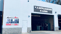 WJ Appliances 4 Less logo