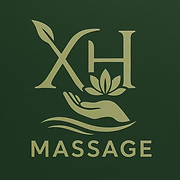 X H MASSAGE—Anaheim logo