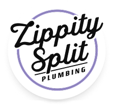 Zippity Split Plumbing, Drain Cleaning, and Sewer Repair logo