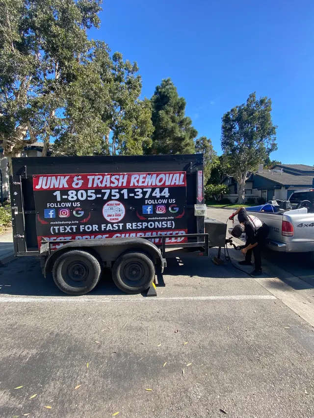 Mobile Dump Junk Removal Services — customer photo 1
