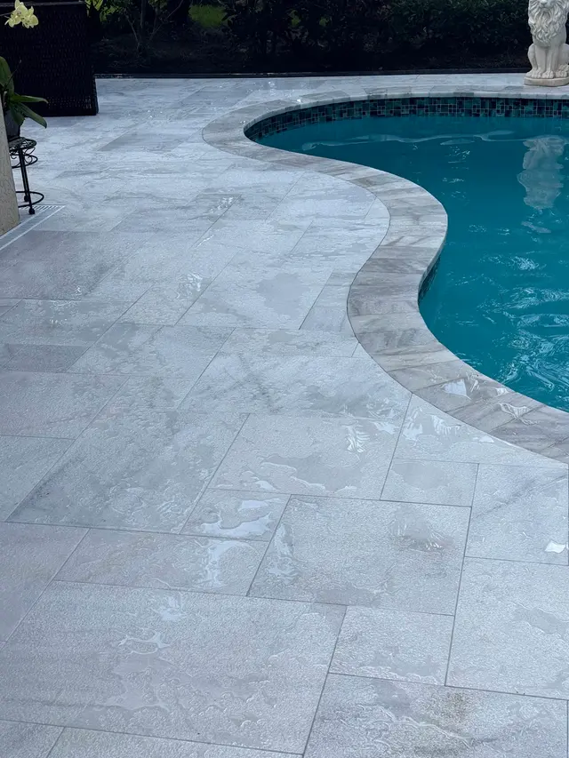 Customer photo of work by Rubio Pavers, from Vito Fortuna's review
