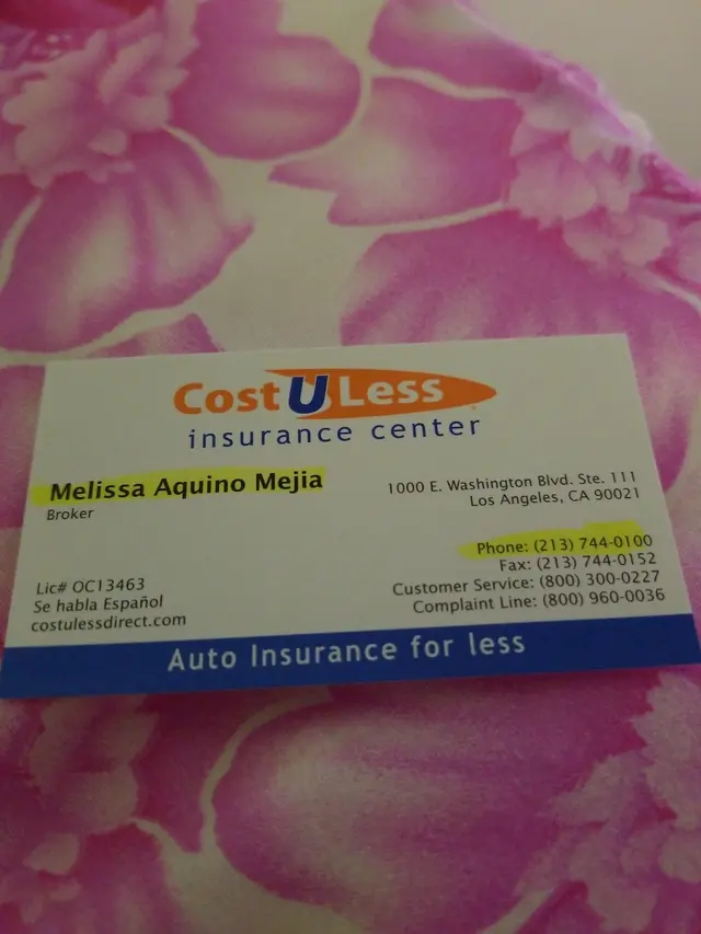 Cost-U-Less Insurance — customer photo 4