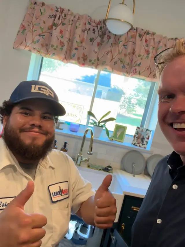 Customer photo of work by Leak Geeks Plumbing, from Benjamin Roberts's review