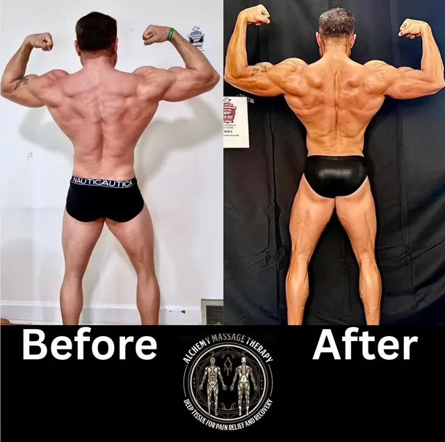 Customer photo of work by Alchemy Massage Therapy, from Jacob Radcliffe's review
