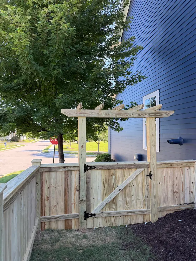 J&B Fence Builders — customer photo 2