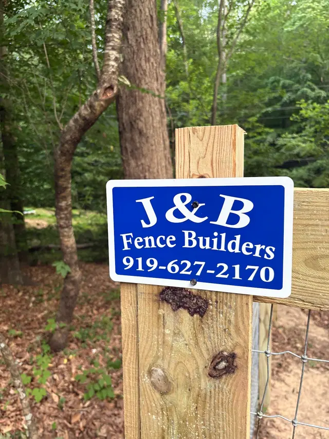J&B Fence Builders — customer photo 9