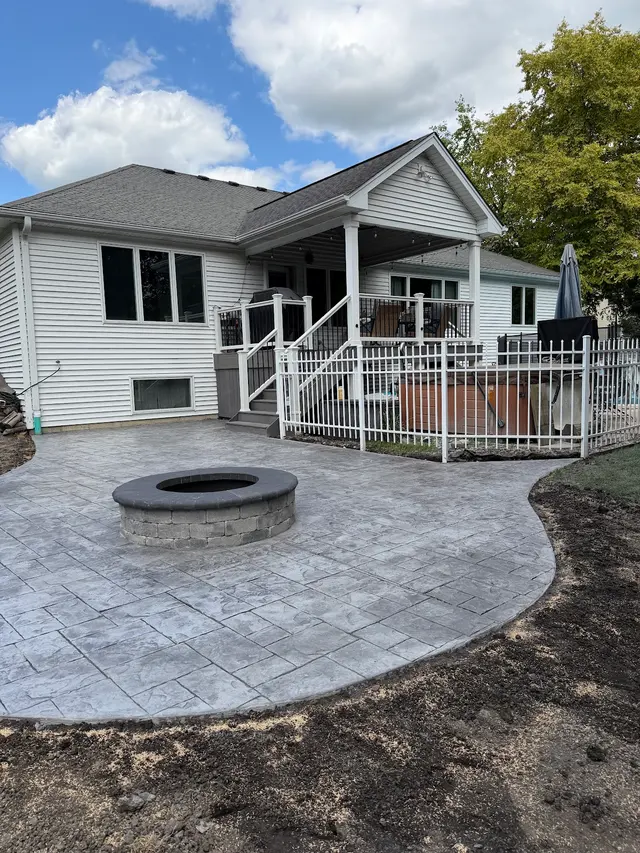 Customer photo of work by Red’s Landscape and Construction, Inc., from Tracey & LeRoy Geske's review