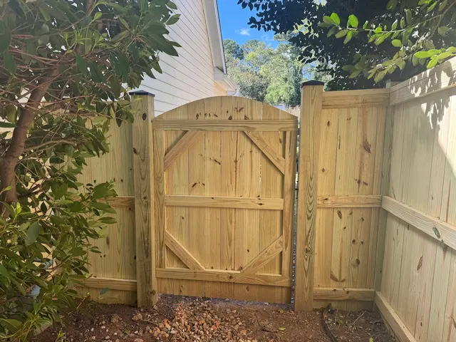 Customer photo of work by Raleigh Fence Builders LLC, from Brian Hnat's review