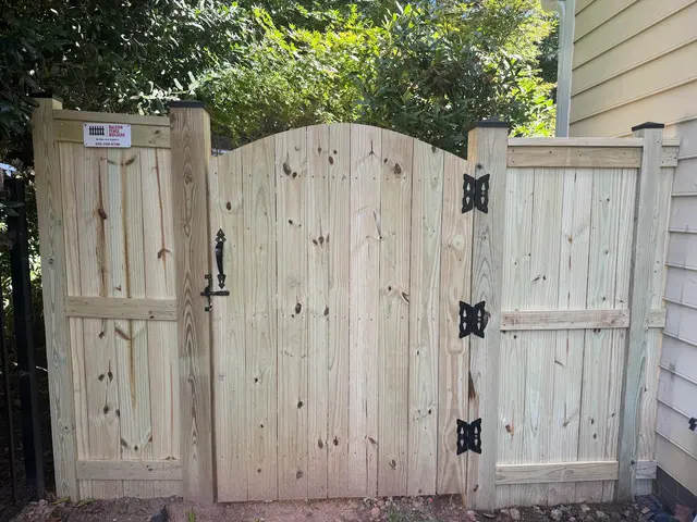 Customer photo of work by Raleigh Fence Builders LLC, from Brian Hnat's review