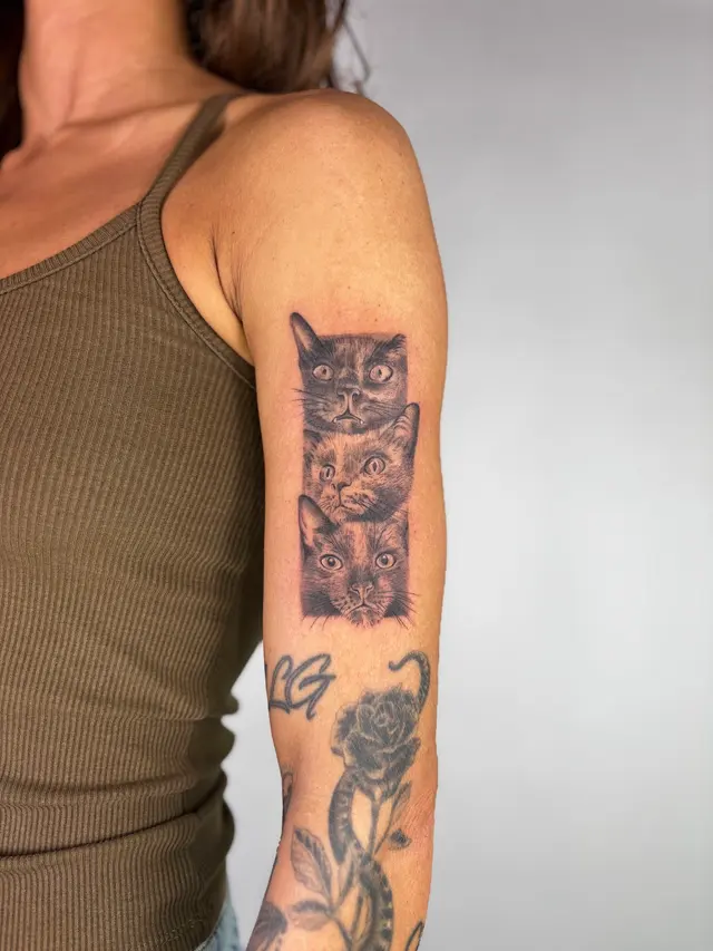 Customer photo of work by Crown and Feather Tattoo Co., from Erica DiSalvi's review
