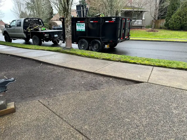 Wallys Junk Removal Service — customer photo 2