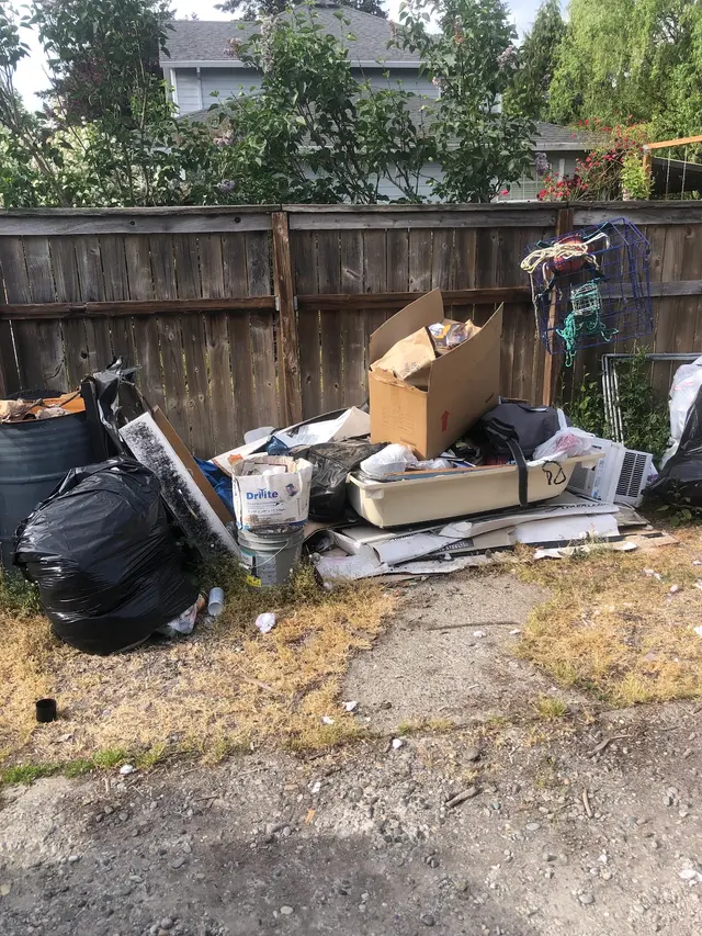 Wallys Junk Removal Service — customer photo 3
