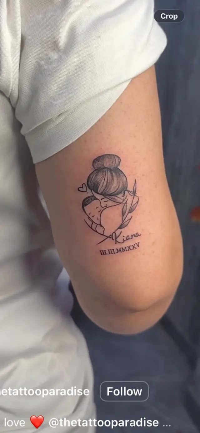 Customer photo of work by 187 ink tattoo, from Skye Marie's review