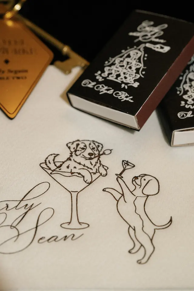Customer photo of work by Downey Street Events, from Carly Burke's review