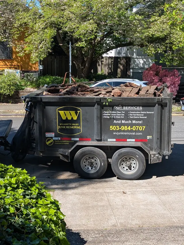 Willamette Valley Junk Removal LLC — customer photo 4