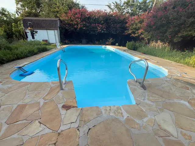 Customer photo of work by DFW Fiberglass Pool Renovations, from Susan Hamilton's review