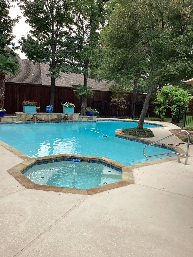 Customer photo of work by American pools, from Troy Gray's review