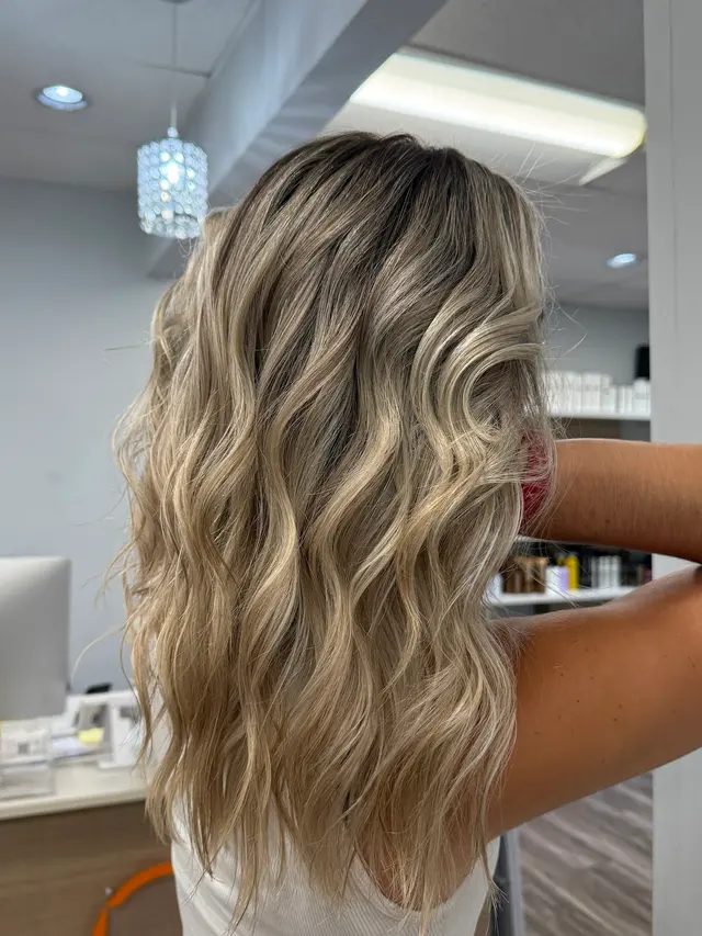 Customer photo of work by Cavalry Salon, from reagan nye's review