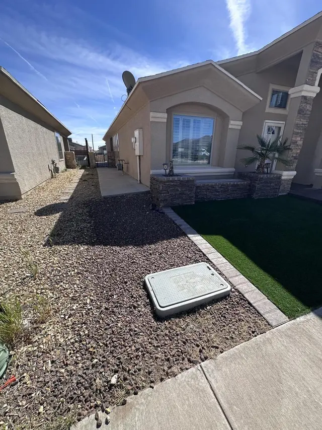 Customer photo of work by NEW LEAF LAWN & PROPERTY CARE, LLC, from Demrick Guilford's review