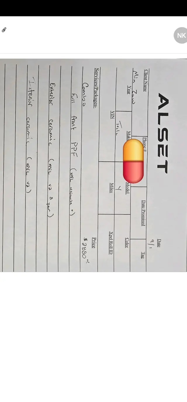 Customer photo of work by ALSET Auto, from Min Zaw's review