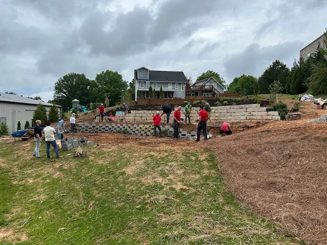 Customer photo of work by Maxwell Landscape Construction, from Angelique Robb's review