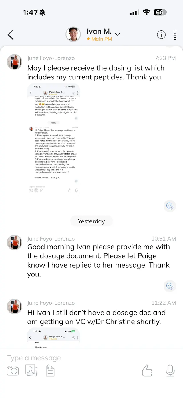 Customer photo of work by Vitality Wellness Center, from June Foyo-Lorenzo's review