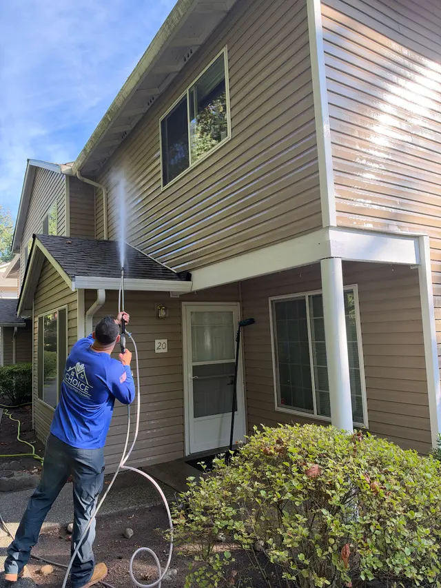 Choice Window & Gutter Cleaning — photo from the business 1