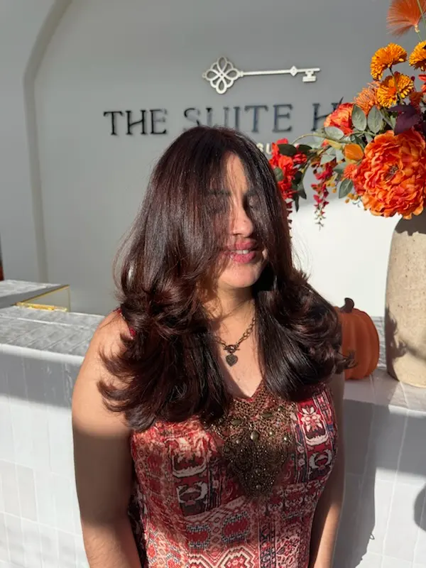 Customer photo of work by Ember and Stone Hair Studios, from Aquarius's review