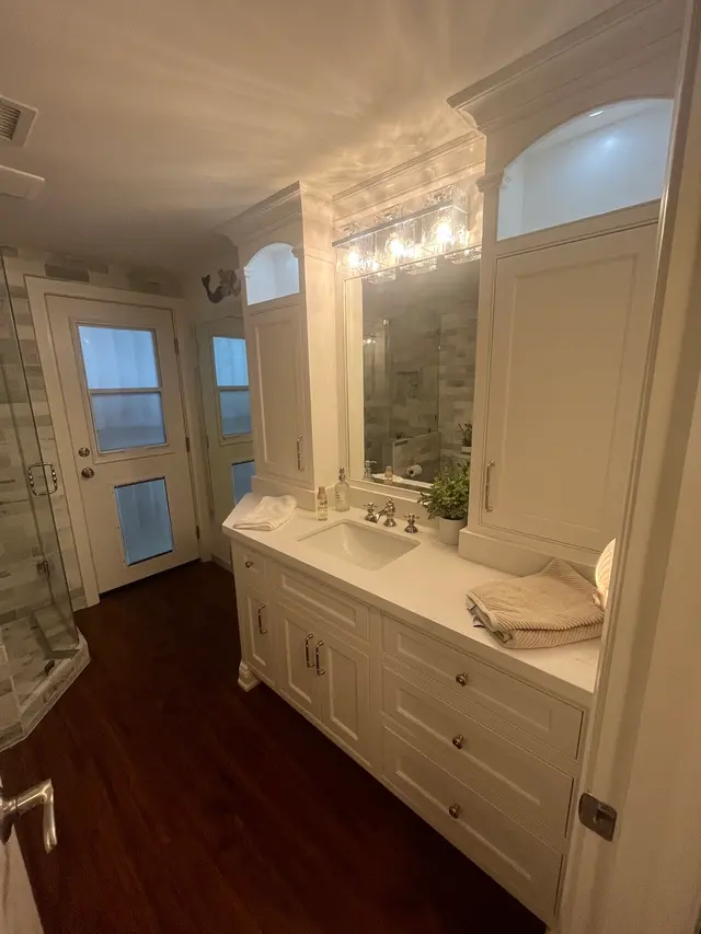Customer photo of work by Interior Exterior Designs Inc., from Amy Baker's review