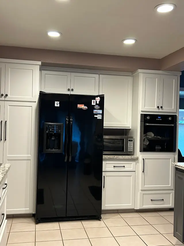 Customer photo of work by Capitol City Cabinets, from Doug McCarley's review