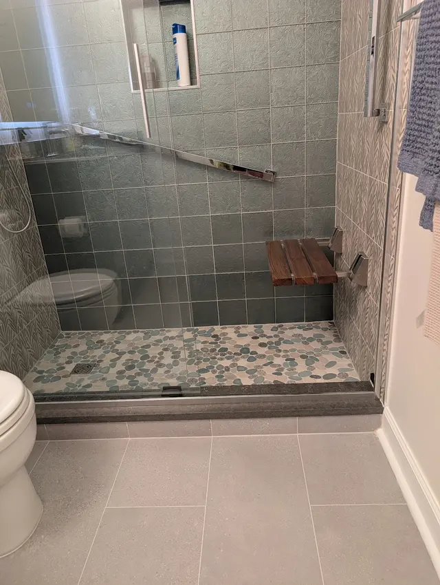 Customer photo of work by Bull Run Kitchen and Bath, from Linda Warschoff's review