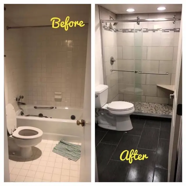 Customer photo of work by Bull Run Kitchen and Bath, from Carl Woods's review