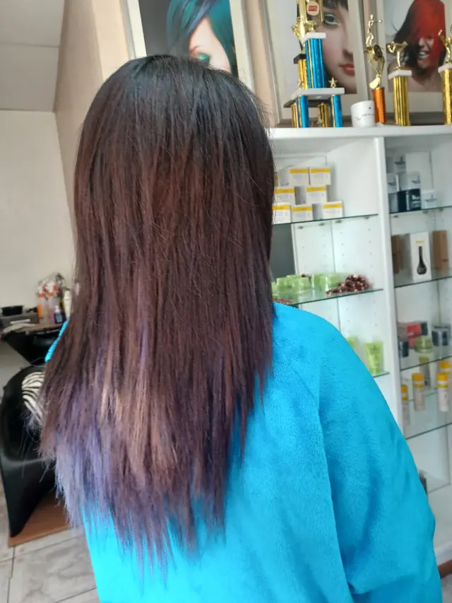 Customer photo of work by Mi Salon Beauty Salon, from Carina Castellanos's review