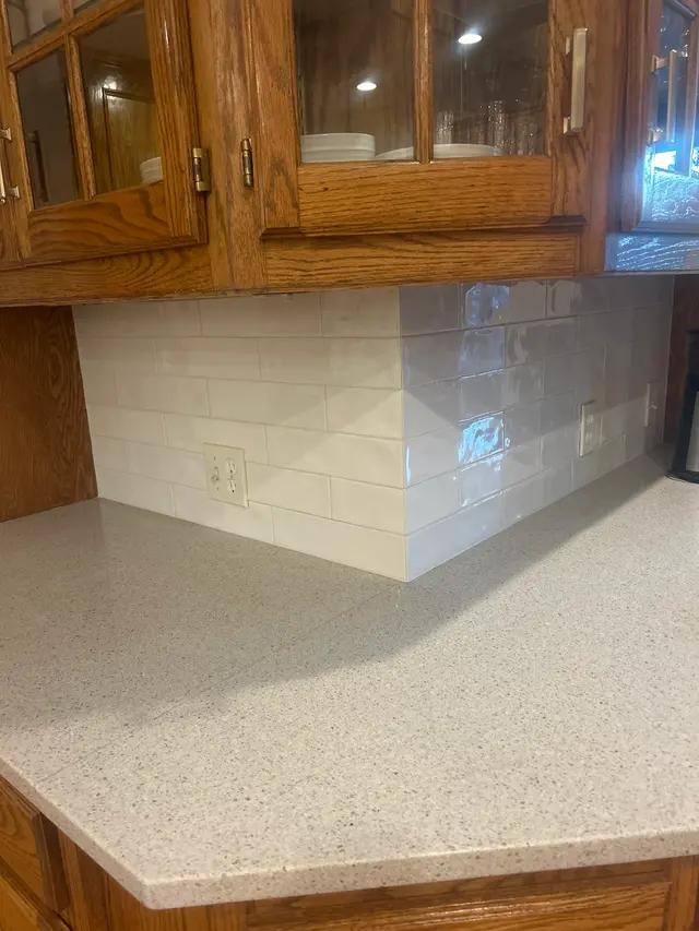 Customer photo of work by Kuhlman Tile & Luxury Vinyl, from Brooke Keown's review
