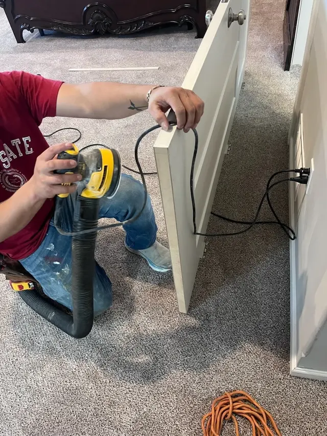 Customer photo of work by Flooring Butler, from Vic Rider's review