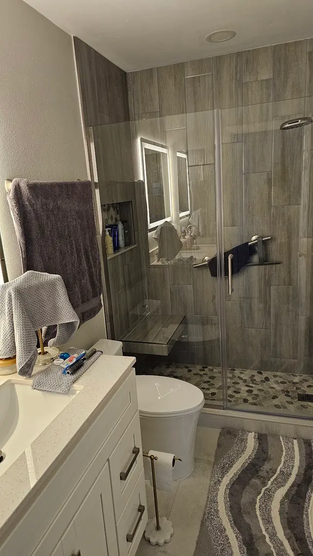 Customer photo of work by KB Stone and Tile LLC, from John Garrity's review
