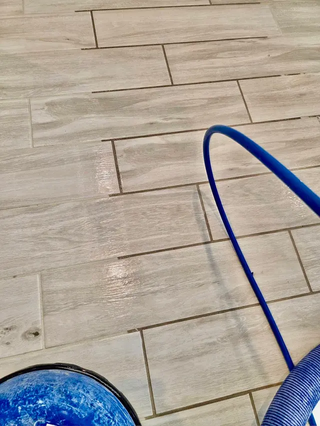 Customer photo of work by Mr. Grout Master - Tile and Grout Cleaning, from Willcox Family's review