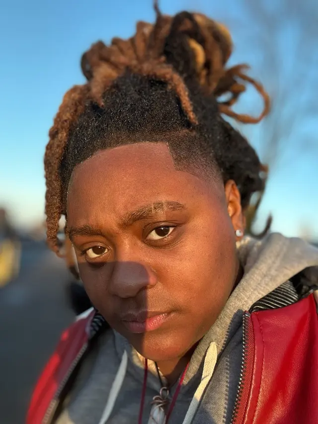 Customer photo of work by INSPIRATION LOCS-N-CUTZ, from Jojo Brew's review