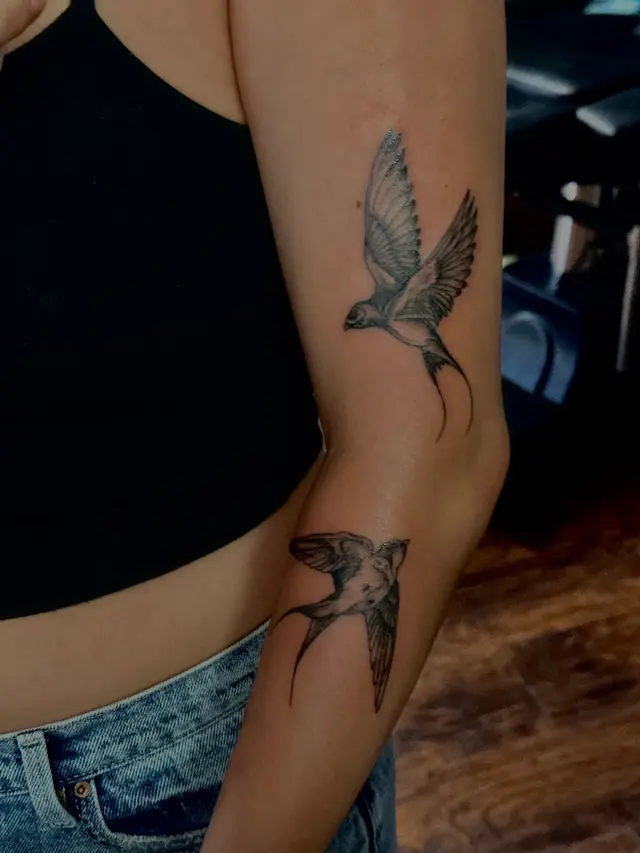 Customer photo of work by Upper Class Ink, from Briana Cortez's review
