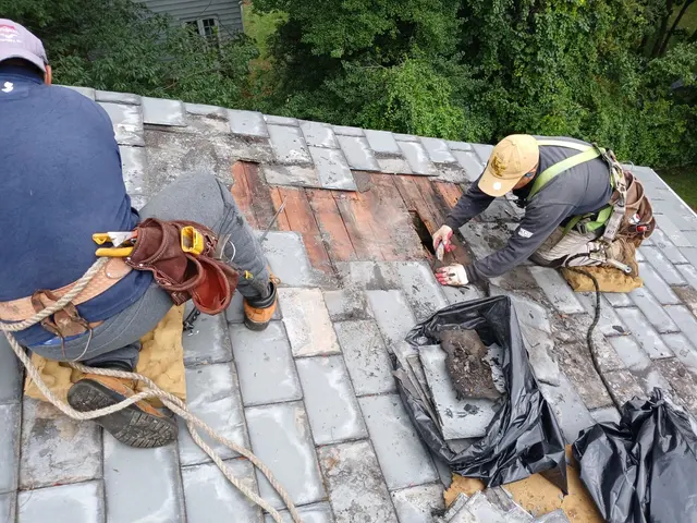 Customer photo of work by Lincoln Roofing, from John Andrews's review