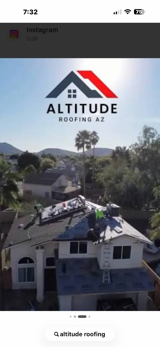 Customer photo of work by Altitude Roofing & Remodeling LLC, from Jason Greeves's review